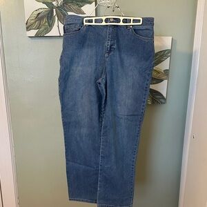 Gloria Vanderbilt Blue Straight Leg Jeans